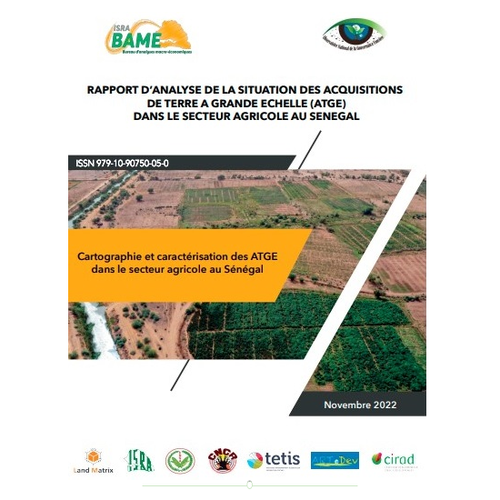 Header for Rapport d’analyse de la situation des acquisitions de terre à grande échelle (ATGE) dans le secteur agricole au Sénégal